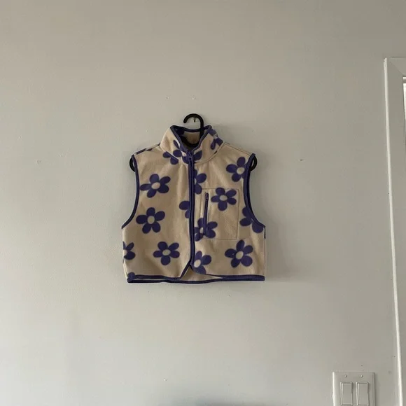 pac sun floral vest - Picture 1 of 3